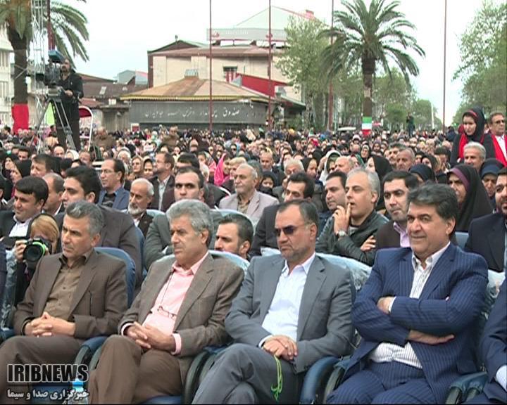 افتتاح پیاده راه فرهنگی بافت مرکزی شهرداری رشت