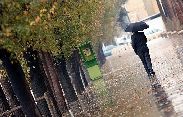 اعلام میزان بارش ها در مناطق مختلف استان