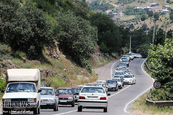 ترافیک نیمه سنگین در جاده های مازندران