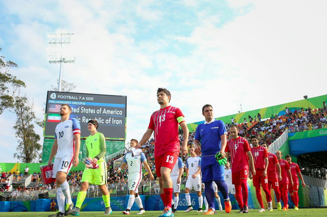 فوتبال هفت نفره ایران از سد آمریکا گذشت+ فیلم فوتبال هفت نفره ایران از سد آمریکا گذشت+ فیلم