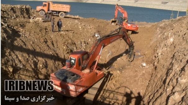 پیشرفت 50 درصدی عملیات احداث برج آبگیر سد مهاباد پیشرفت 50 درصدی عملیات احداث برج آبگیر سد مهاباد