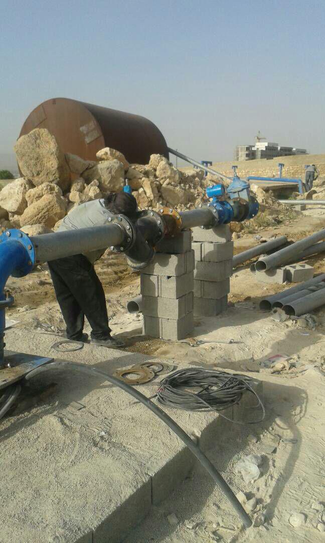 حفر چاه جدید آب در جهرم