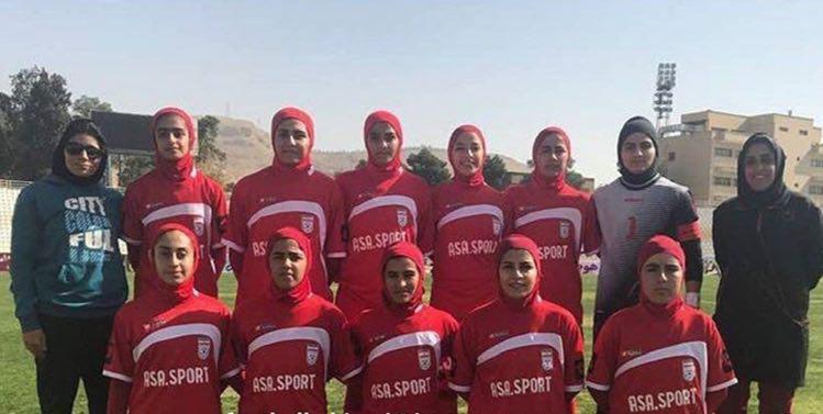 پیروزی منتخب فارس در لیگ برتر فوتبال بانوان کشور