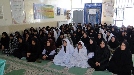 برگزاری جشن میلاد حضرت زینب(س) در مدرسه عشایری استان