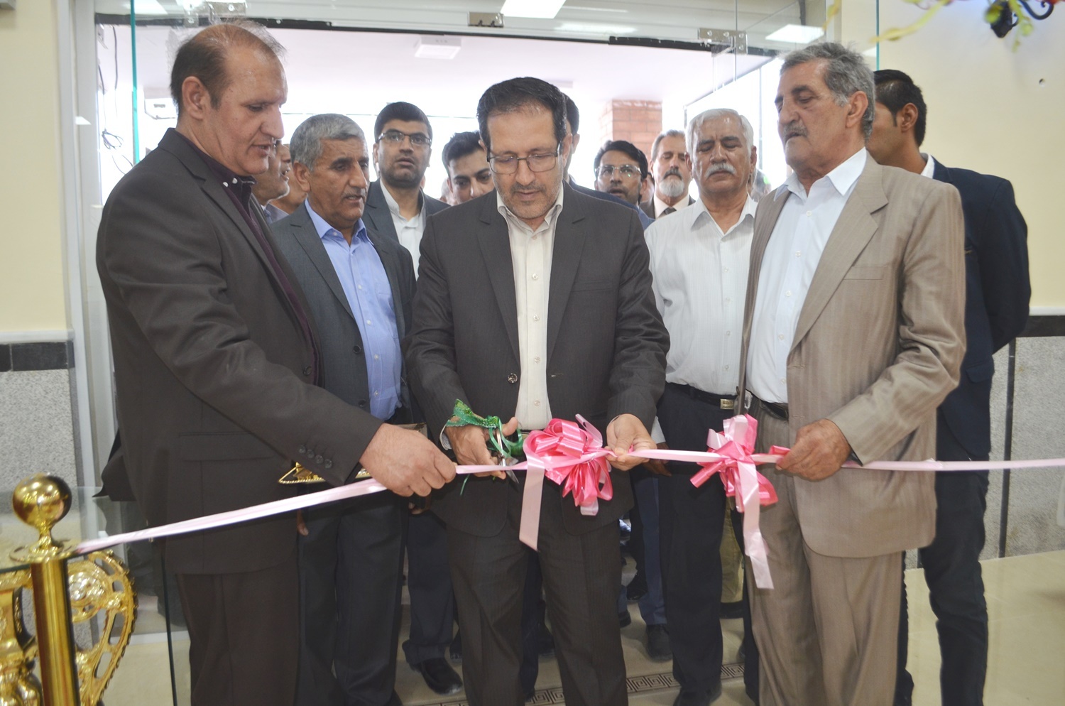 افتتاح سالن چند منظوره روستای هرم لارستان