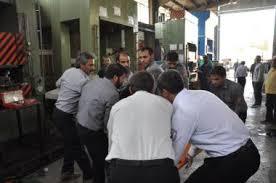 گیرکردن دست کارگر در زیر دستگاه پرس در نیشابور گیرکردن دست کارگر در زیر دستگاه پرس در نیشابور