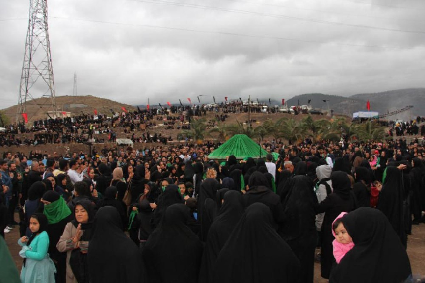 مراسم تعزیه درگنجه رودبار مراسم تعزیه درگنجه رودبار