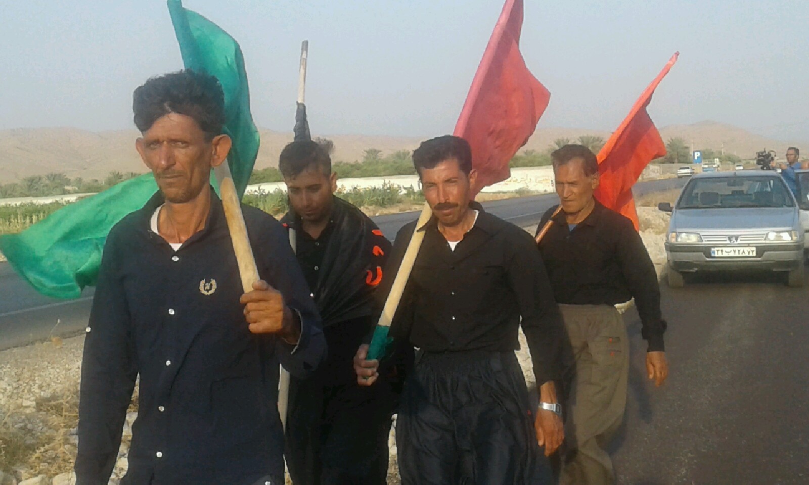 پیاده روی به سرزمین عشق و شهادت