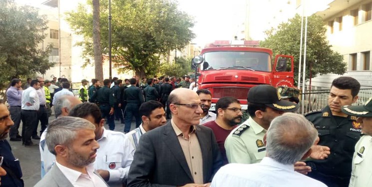 جلسه شورای تامین برای بررسی وضعیت ساختمان هتل آسمان جلسه شورای تامین برای بررسی وضعیت ساختمان هتل آسمان