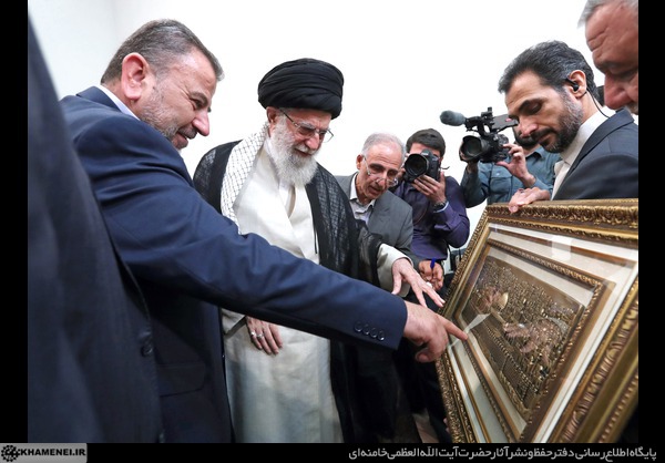 قدردانی هنیه از بیانات رهبر انقلاب اسلامی قدردانی هنیه از بیانات رهبر انقلاب اسلامی