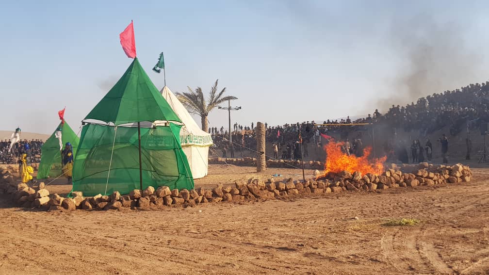 اجرای بزرگترین تعزیه میدانی کشور در فسا اجرای بزرگترین تعزیه میدانی کشور در فسا