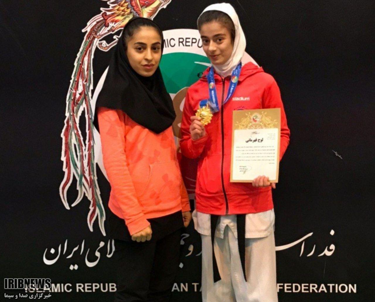 کسب یک نشان طلا و یک نقره حاصل کار تکواندوکاران کردستانی در رقابت&zwnj;های قهرمانی کشور