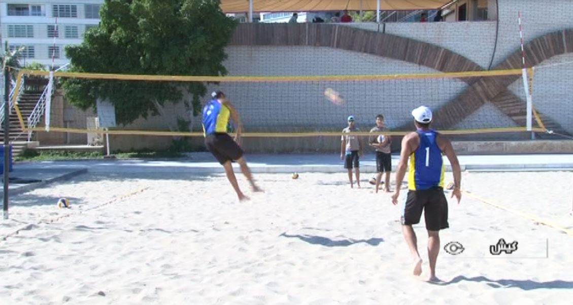 اردوی آماده‌سازی ساحلی‌بازان در کیش برای انتخابی المپیک