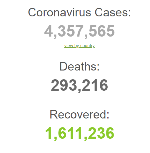 آخرین وضع مبتلایان به کرونا در جهان