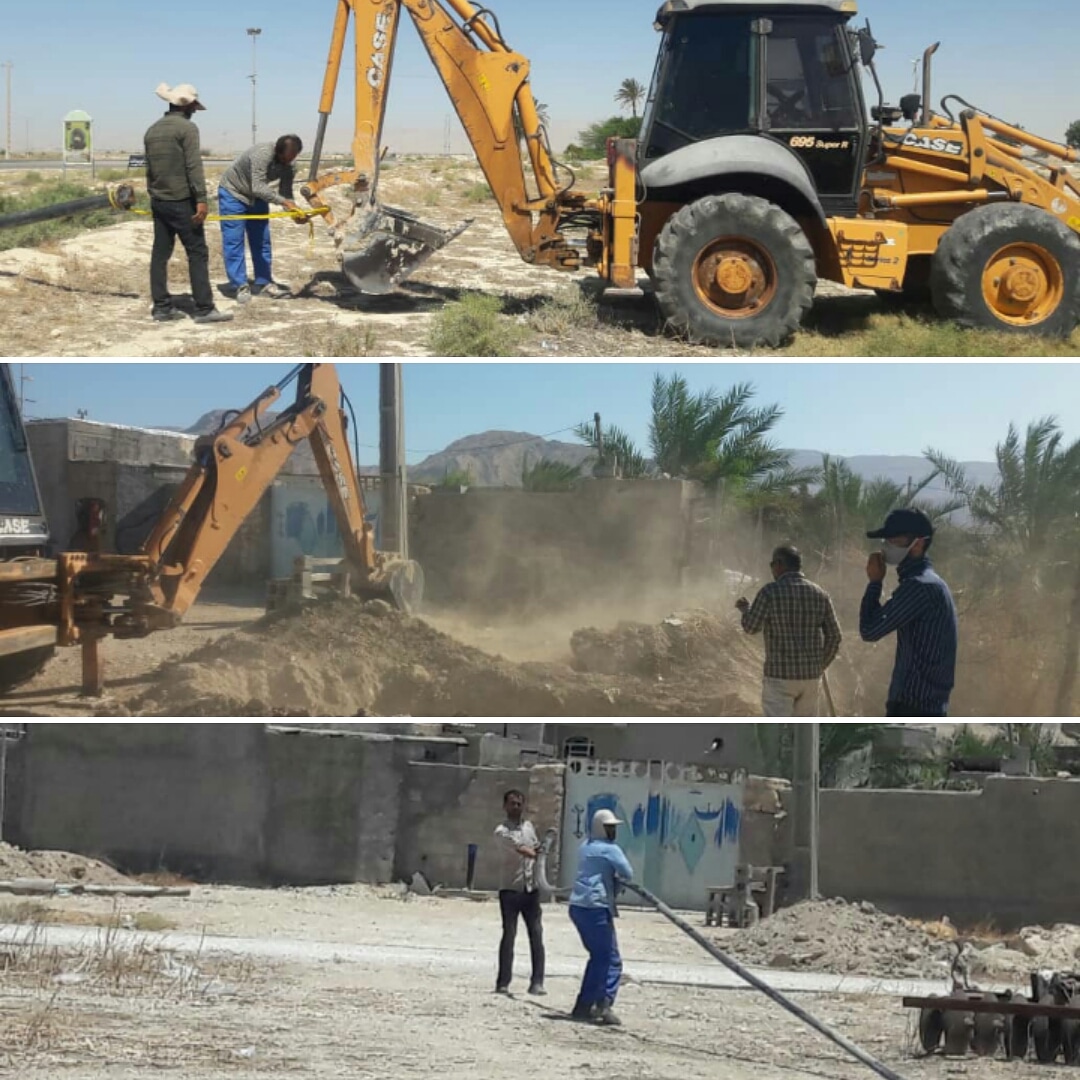 حل مشکل کمبود آب روستای سرمستان با مشارکت یک خیر