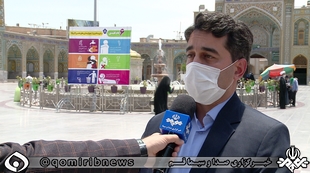 ضرورت رعايت دستورالعمل بهداشتي از سوي زائرين و مجاورين