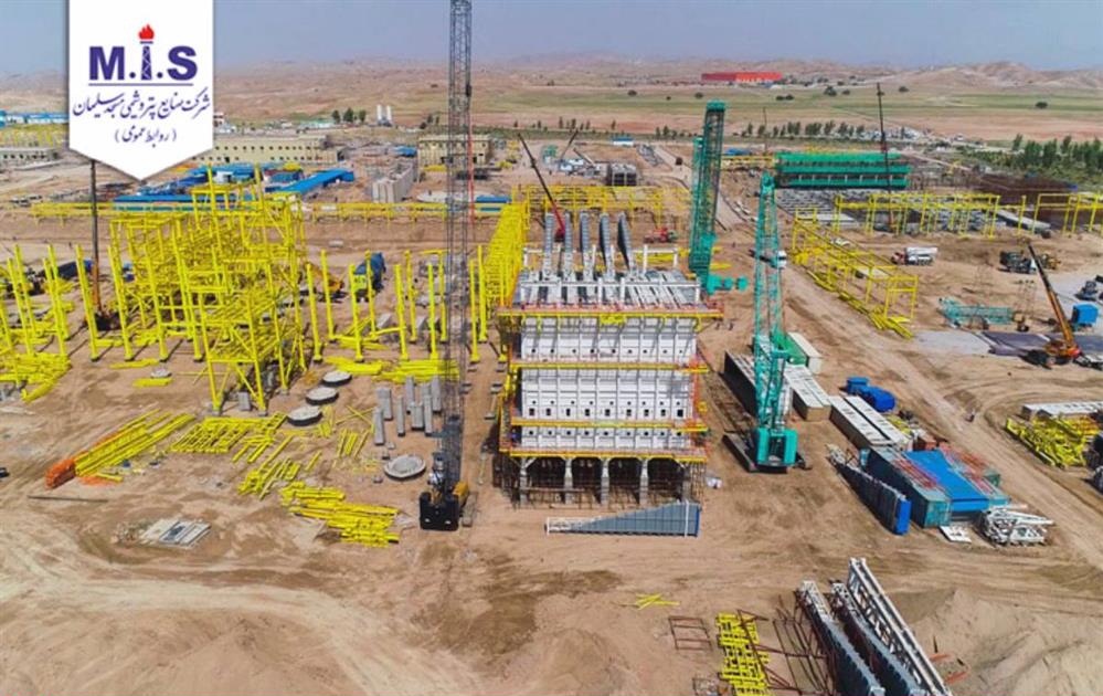 نصب آخرین تجهیز فوق سنگین پتروشیمی مسجدسلیمان نصب آخرین تجهیز فوق سنگین پتروشیمی مسجدسلیمان