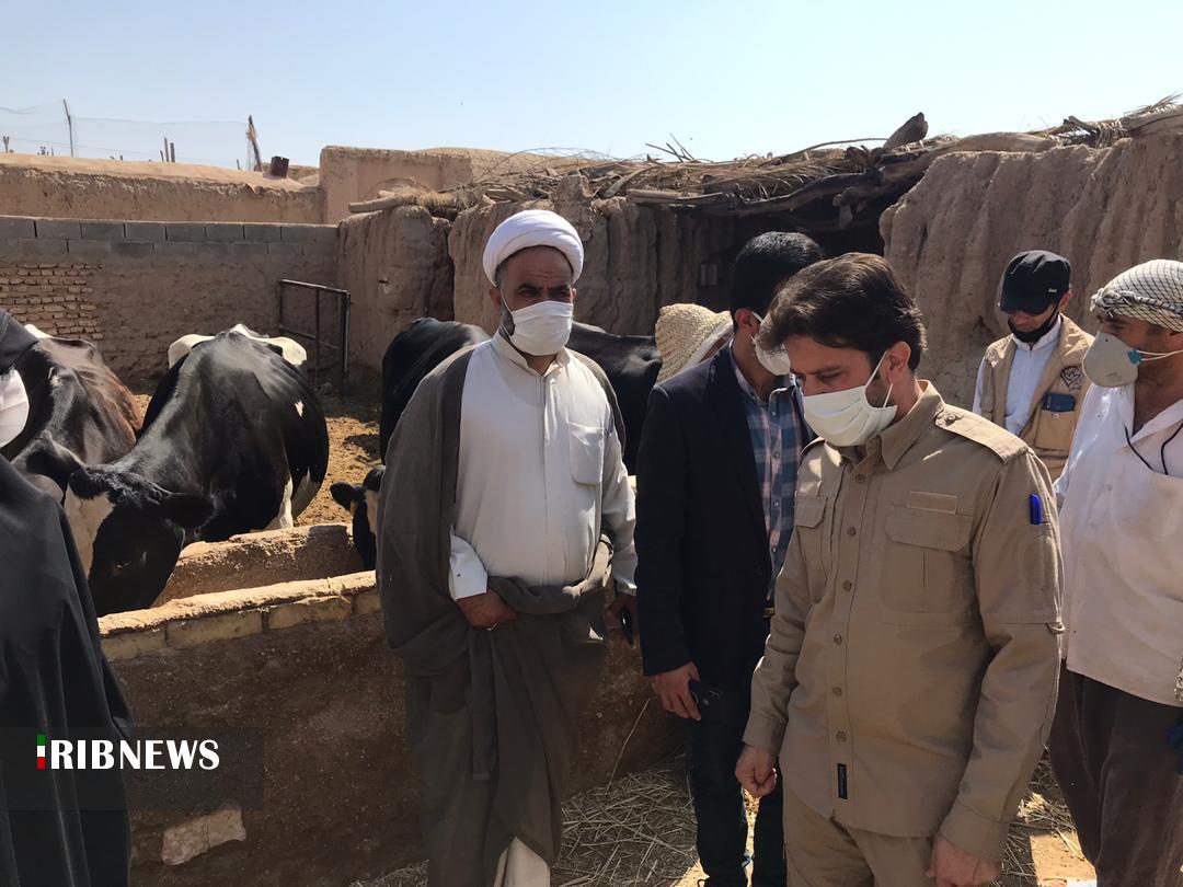 افتتاح واحد الگویی معیشتی و واحد بهداشتی دام و طیور در طبس افتتاح واحد الگویی معیشتی و واحد بهداشتی دام و طیور در طبس