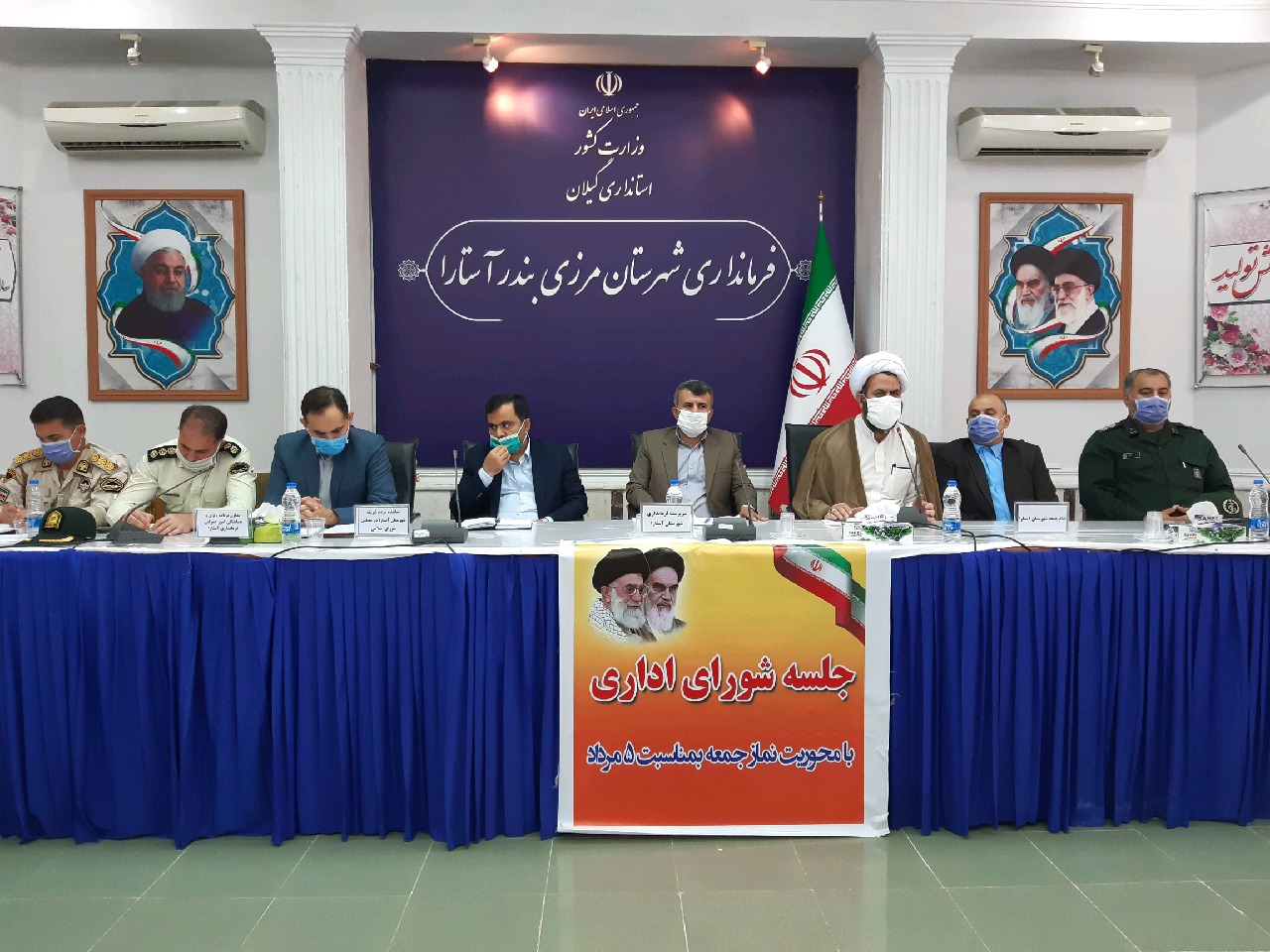 بررسی مشکلات شهرستان در جلسه شورای اداری