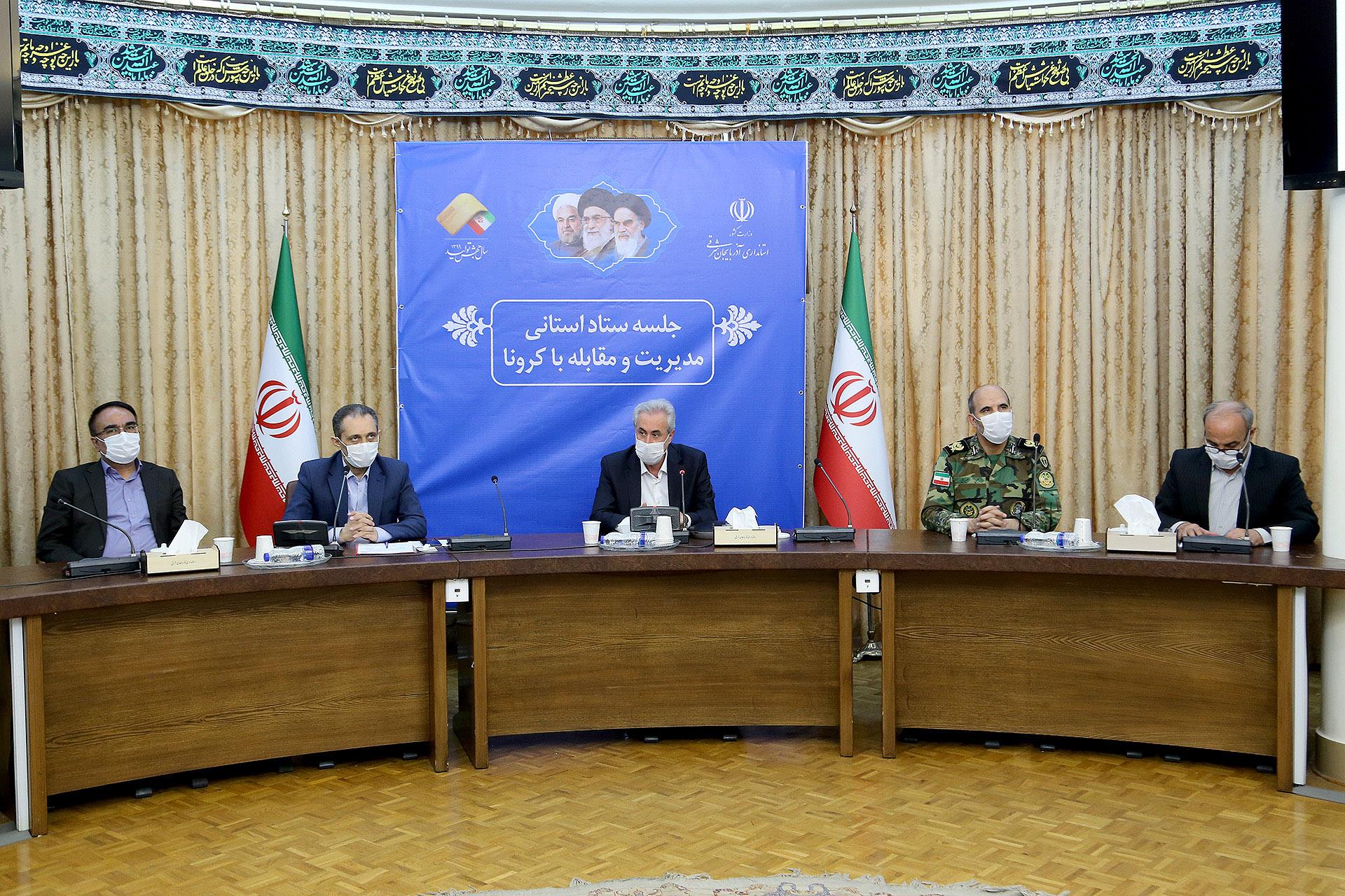 بررسی آخرین وضعیت شیوع کرونا در آذربایجان شرقی