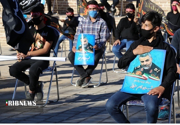 سوگواری سیزده ساله های اردبیل به یاد قاسم کربلا