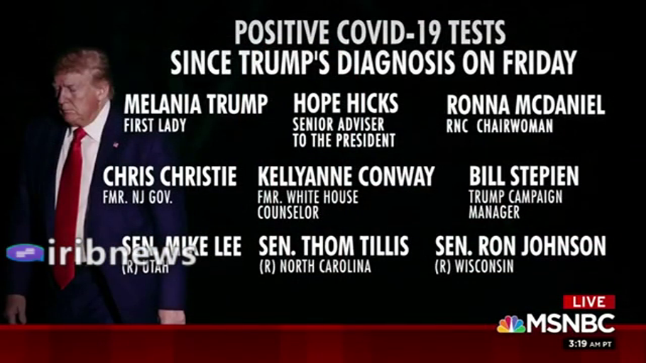 کرونایی شدن چند مقام آمریکایی در پی مراسم کاخ سفید کرونایی شدن چند مقام آمریکایی در پی مراسم کاخ سفید