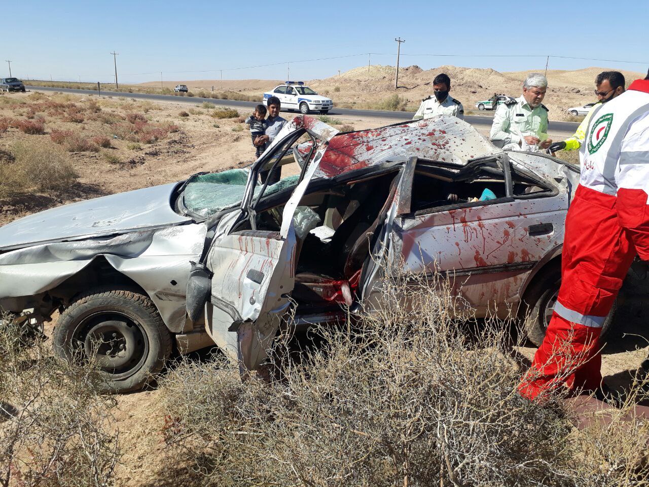 حادثه رانندگی در بجستان با یک کشته