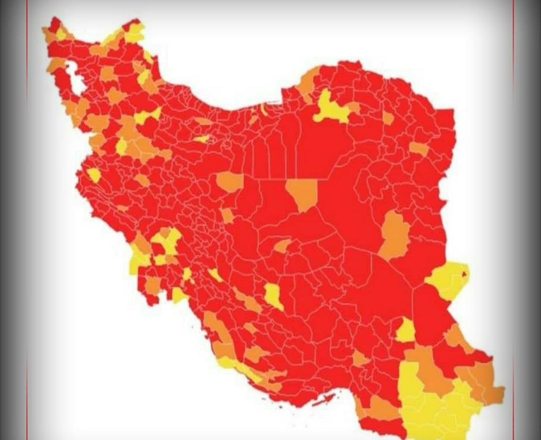 اردبیل،مشگین شهر وپاره آباد در وضعیت قرمز