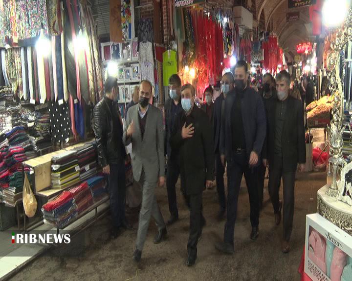 بازدید استاندار از مجموعه بازار تاریخی بازدید استاندار از مجموعه بازار تاریخی