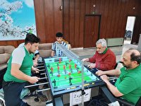قهرمانی تیم زنجان در مسابقات لیگ فوتبال روی میز جانبازان و معلولان کشور