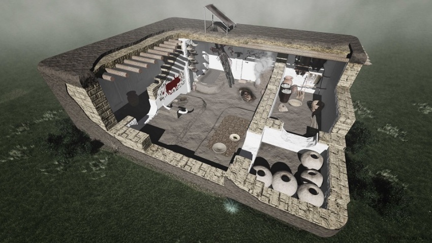 بقایای قدیمی‌ترین نردبان جهان در شهر خانه‌های بدون در!