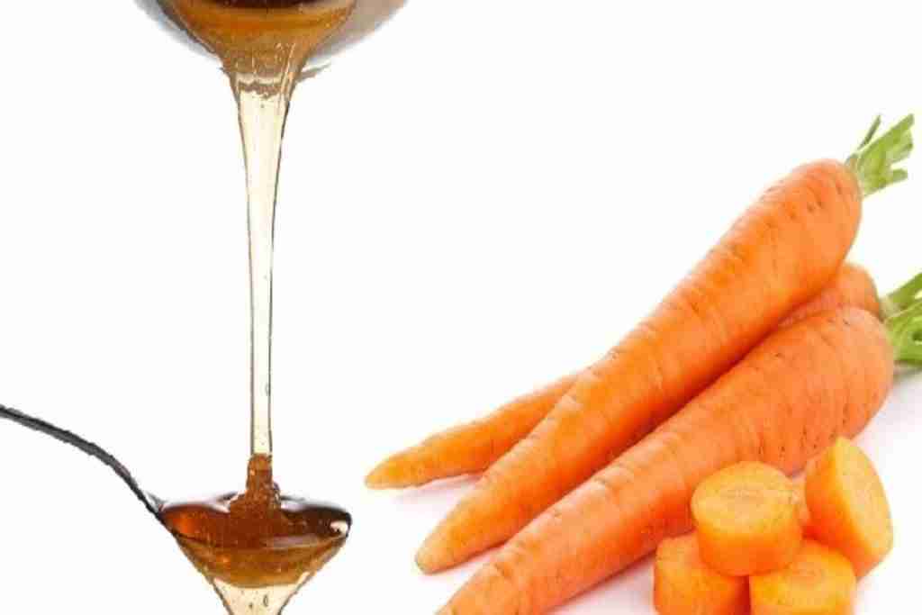 هویج و عسل برای تارهای صوتی مفید