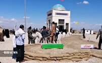 اقامه آخرین نماز جمعه امسال در یادمان قلاویزان