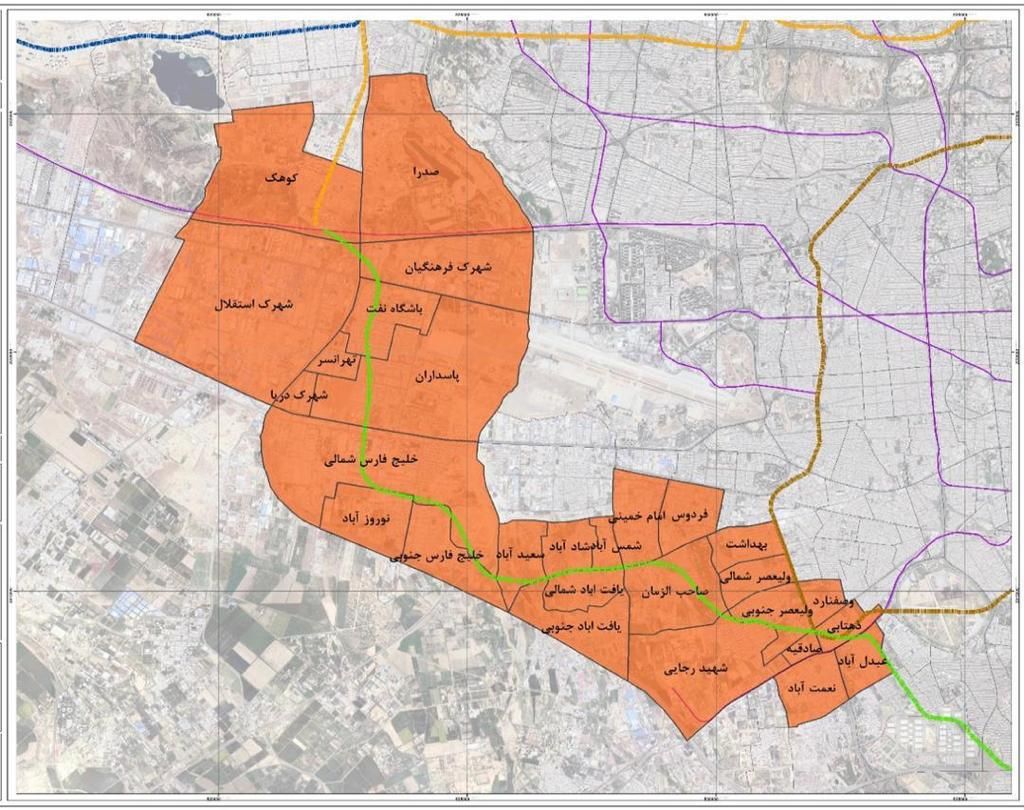 عبور خط ۱۱ مترو از ۶ منطقه و تبادل مسافر با ۷ خط دیگر