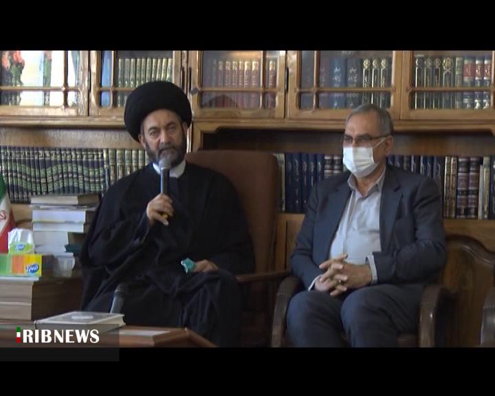 دیدار وزیر بهداشت و درمان با نماینده ولی فقیه در استان دیدار وزیر بهداشت و درمان با نماینده ولی فقیه در استان