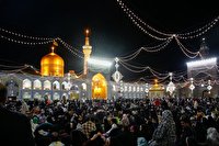 دو میلیون زائر و مجاور سال جدید شمسی را در حرم امام رضا(ع) جشن گرفتند
