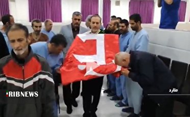 حضور خادمان عتبات عالیات در کنار بیماران بی سرپرست