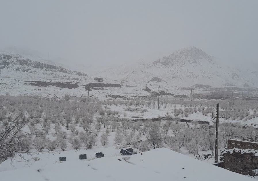 روز برفی در روستای پیرانج روز برفی در روستای پیرانج