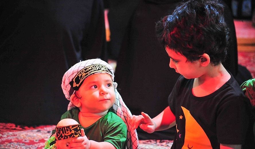 گردهمایی کودکان عاشورایی در اهواز گردهمایی کودکان عاشورایی در اهواز