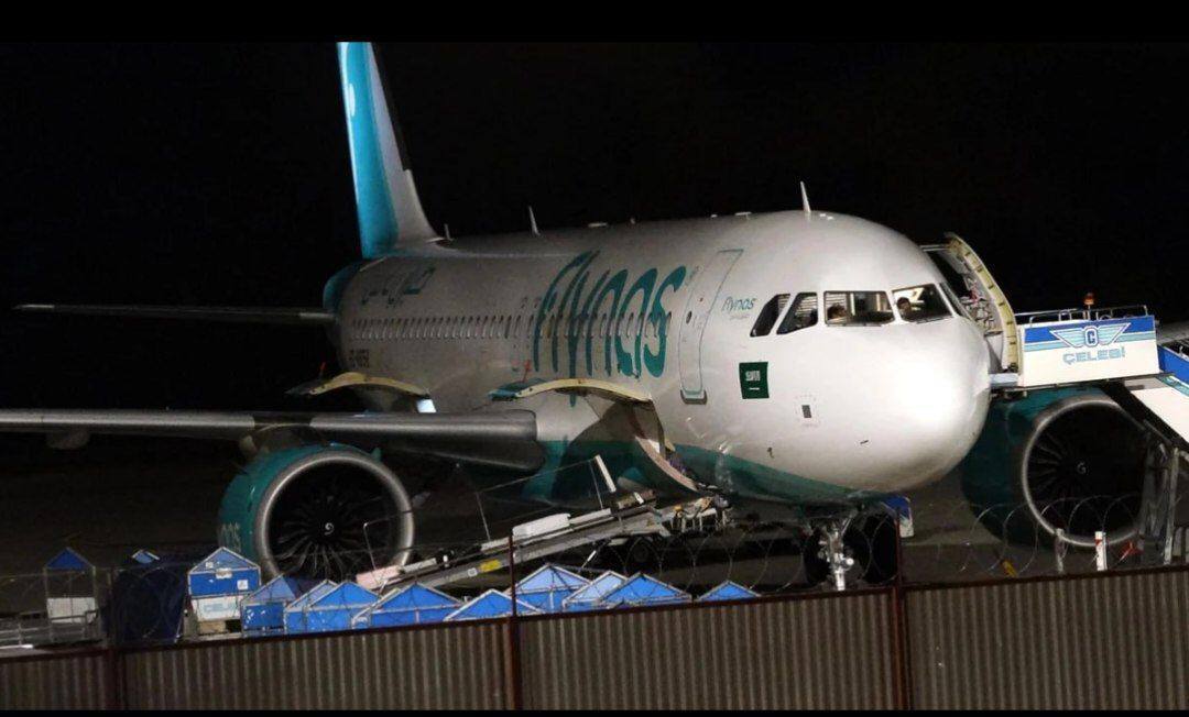 فرود اضطراری هواپیمای مسافری در ترکیه