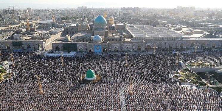 اعلام برگزاری آیین با شکوه نماز عید سعید فطر در حرم مطهر رضوی