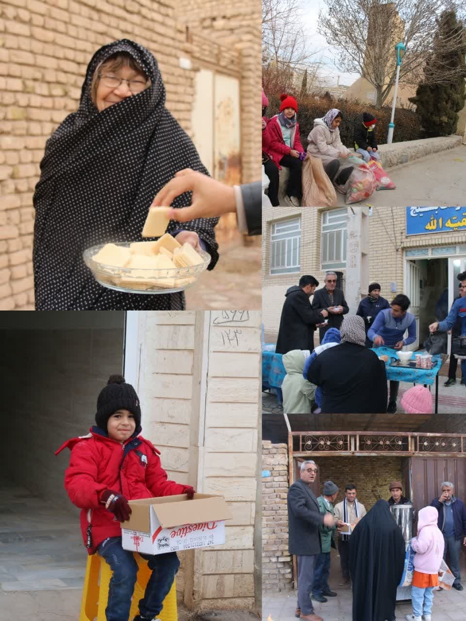 برگزاری مراسم سنتی عید برات در احمدآباد اردکان