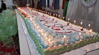 پخت کیک ۶ تنی به مناسبت عید غدیر در زنجان