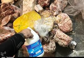 کشف ۱۲۹ کیلوگرم مواد غذایی فاسد در طارم