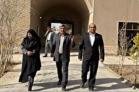 بازدید مدیرکل دفتر مدیریت عملکرد و بازرسی استانداری از ادارات انار