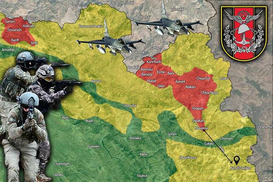 عملیات نظامی ترکیه در شمال عراق