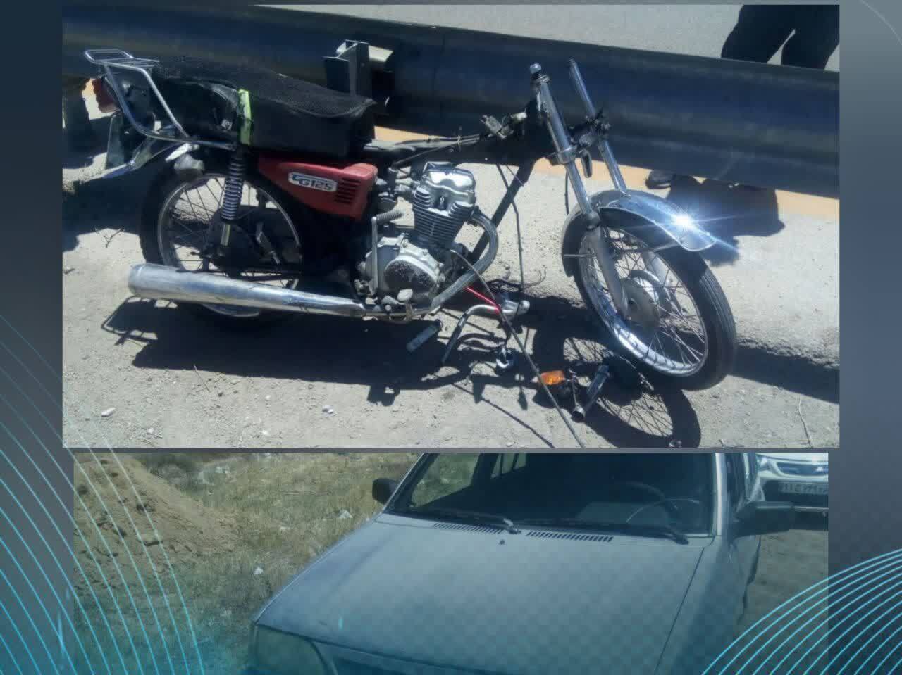 فوت نوجوان ۱۵ ساله در تصادف موتورسیکلت با پراید فوت نوجوان ۱۵ ساله در تصادف موتورسیکلت با پراید