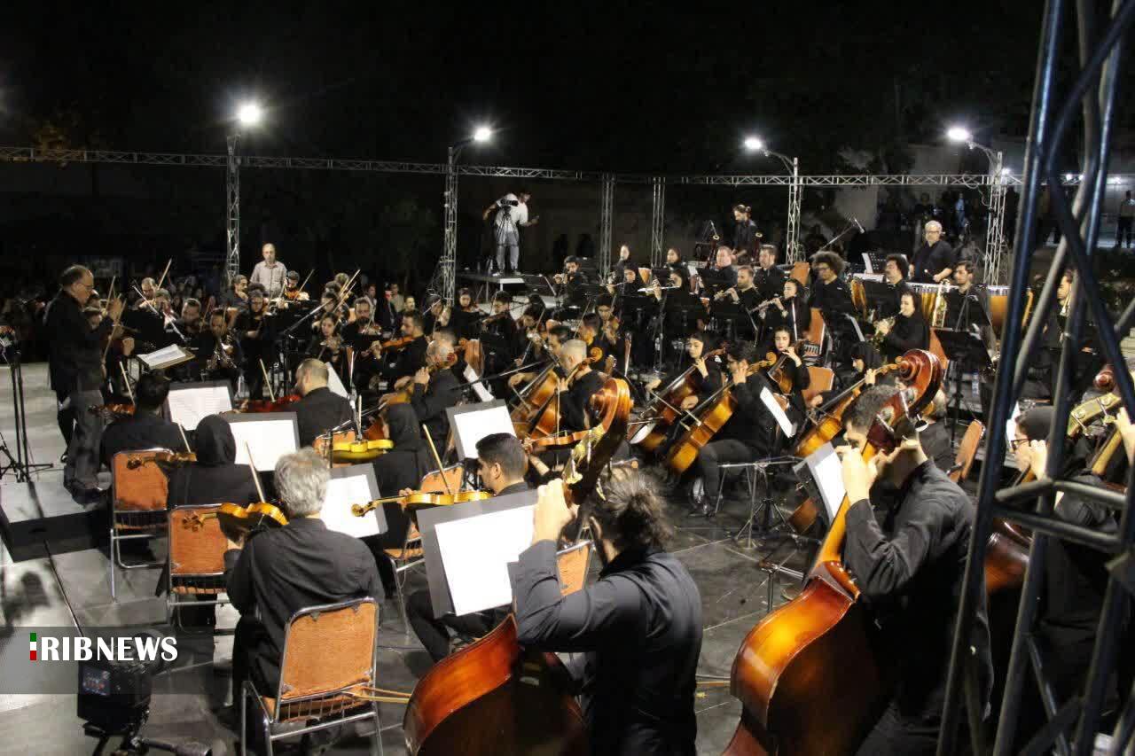طنین انداز شدن نوای ارکستر سمفونیک تهران در قلعه فلک الافلاک