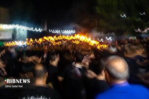 مشعل گردانی نجفی های مقیم تهران دولت اباد