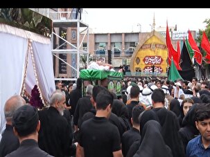 جلوه ای از شور حسینی عزاداران اردبیلی